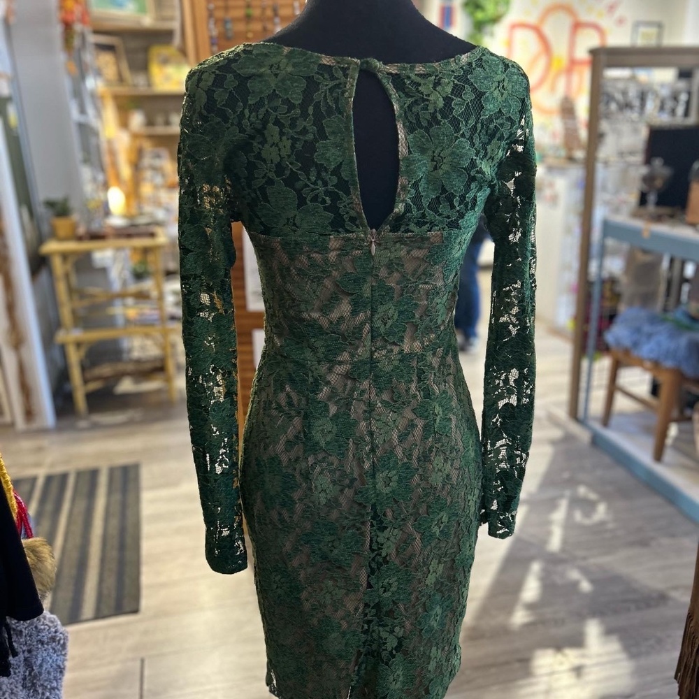Anthropologie Eva Franco Lace Dress Vintage Style